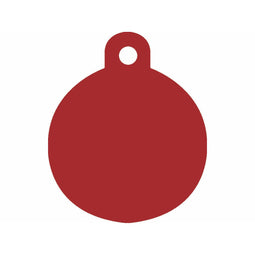 Naamplaatje Imarc Circle Rood