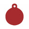 Naamplaatje Imarc Circle Rood