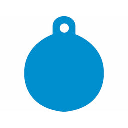 Naamplaatje Imarc Circle Blauw