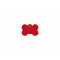 Naamplaatje Imarc Bone Rood