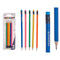 Potlood Set Pincello 474 Geel Blauw Rood Groen Oranje (12 Stuks)