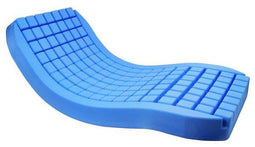 Revalidatie- en anti-decubitusmatras met dubbele functie Polyplot Blauw