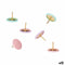 Punaises Pincello 654 Multicolour Metaal (12 Stuks)