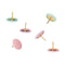 Punaises Pincello 654 Multicolour Metaal (12 Stuks)