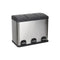 Recycling prullenbak Confortime Roestvrij staal 45 L