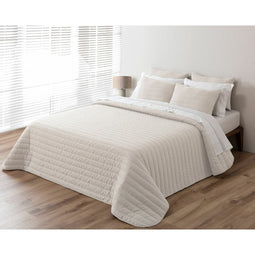 Sprei Pierre Cardin LINO Beige Bed van 90