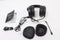 Asus ROG Theta 7.1 Over Ear headset Gamen Kabel 7.1 Surround Zwart Ruisonderdrukking (microfoon) Volumeregeling, Microf