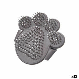 Hondenkam Mascow 336 Grijs 10,5 x 10 x 3 cm (12 Stuks)