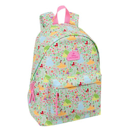 Schoolrugzak Disney Princess Bloom Groen Roze 31 x 43 x 13 cm