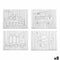 Canvas Pincello 29100261 Hout Stof 8 Stuks