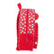 Schoolrugzak Hello Kitty Iconic Wit Rood 33 x 42 x 14 cm