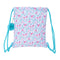 Rugtas met Koordjes BlackFit8 Cool Multicolour 35 x 40 x 1 cm