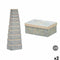 Decoratieve Doos Pincello 64 Crème Karton (2 Stuks)