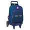Schoolrugzak Benetton Damero Marineblauw 33 x 45 x 22 cm
