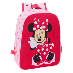 Schoolrugzak Minnie Mouse Naive Roze 26 x 34 x 11 cm