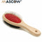Hondenkam Mascow AR1807082 Bruin Zwart Rood 7 x 22,5 x 5 cm (12 Stuks)
