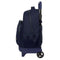 Schoolrugzak met Wielen Real Madrid C.F. Marineblauw 33 x 45 x 22 cm