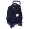 Schoolrugzak met Wielen Real Madrid C.F. Marineblauw 33 x 45 x 22 cm