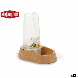 Dierenvoederbak Stefanplast 04093 Beige Plastic 650 ml 12 x 19,5 x 19 cm (12 Stuks)