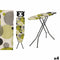 Strijkplank Kipit 18358 - CB-218 Zwart Groen Metaal Stof (4 Stuks)