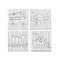 Canvas Pincello 29100259 Hout Stof 12 Stuks