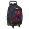 Schoolrugzak met Wielen Spider-Man Attack Zwart 33 x 45 x 22 cm