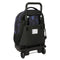 Schoolrugzak met Wielen Spider-Man Attack Zwart 33 x 45 x 22 cm