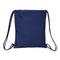 Rugtas met Koordjes Kappa Rain Marineblauw 35 x 40 x 1 cm