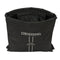 Rugtas met Koordjes Kappa Dark Zwart 35 x 40 x 1 cm