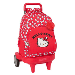 Schoolrugzak Hello Kitty Iconic Wit Rood 33 x 45 x 22 cm