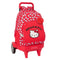 Schoolrugzak Hello Kitty Iconic Wit Rood 33 x 45 x 22 cm