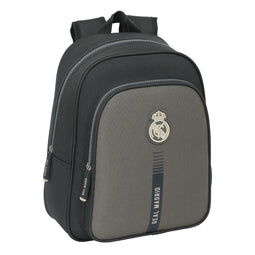 Schoolrugzak Real Madrid C.F. Grijs 27 x 33 x 10 cm
