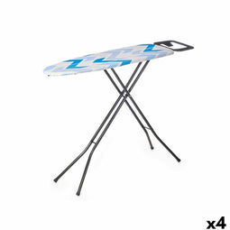 Strijkplank Kipit 18359-02 CB-220 Blauw Wit Polyester Katoen (4 Stuks)