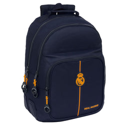 Schoolrugzak Real Madrid C.F. Marineblauw 32 x 42 x 15 cm