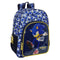 Schoolrugzak Sonic City Blauw 33 x 42 x 14 cm