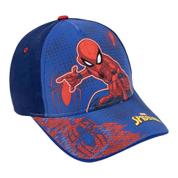 Kinderpet Spider-Man Blauw (53 cm)