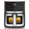 Luchtfriteuse Haeger Magic Window Grijs 1400 W