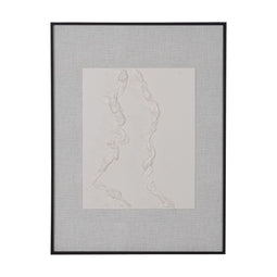 Schilderij Zwart Grijs Abstract 60 x 3 x 80 cm