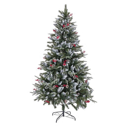 Kerstboom PVC Besneeuwd 70 x 70 x 180 cm