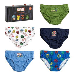 Pakket met onderbroeken Marvel Multicolour 5 Stuks Maat 6-8 jaar