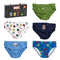 Pakket met onderbroeken Marvel Multicolour 5 Stuks Maat 6-8 jaar