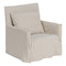 Leunstoel Crème Veer Dennenhout Foam 75 x 76 x 90,5 cm