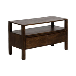 Gemakkelijk verplaatsbare meubels KURT Bruin Mangohout 97 x 40 x 55 cm