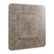 PTMD Dishita Cream Square Mdf Wall Panel Ribbed Large