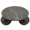 PTMD Skippy Coffee Table Brown Marble