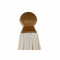 Parasoll DKD Home Decor Beige Natuurlijk Metaal 170 x 170 x 230 cm