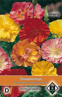 2 stuks - Van hemert co - Eschscholzia californica Mission Bells