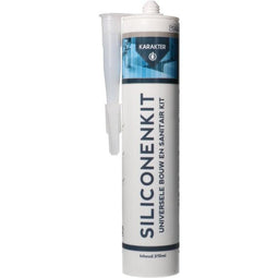 Karakter - Siliconenkit Universeel Grijs 310ml