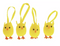 Annas collection - 4ST KUIKEN 4CM GEEL/HEADER