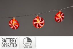 Nampook - Led slinger 10led 2ass kerstversiering